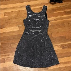 Speechless Black Sparkle Mini Dress